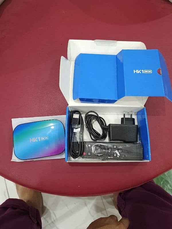 HK1 ANDRIOD BOX 4gb/128gb 6