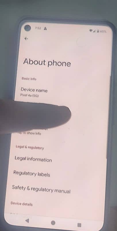 Google pixel 4a 5g mint condition 5