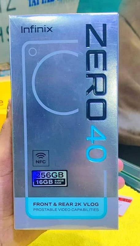 infinix zero 40 16/256 my WhatsApp03124147749 0