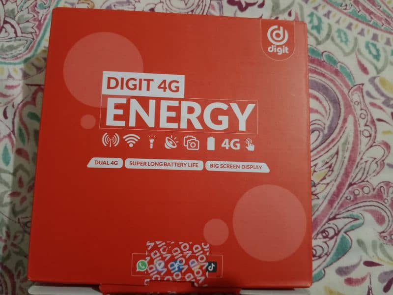 Digit Energy mobile 1 GB RAM 8 GB ROM under warranty 3