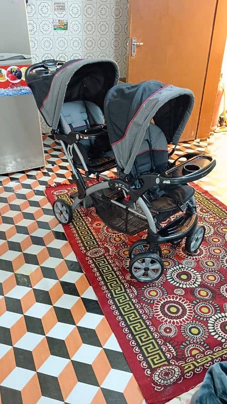 Baby trand Sit N' Stand double stroller 4