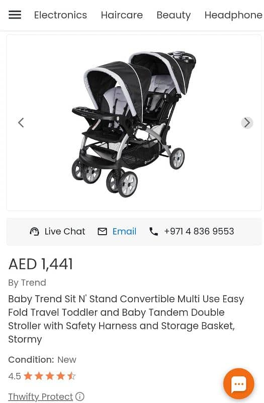 Baby trand Sit N' Stand double stroller 17