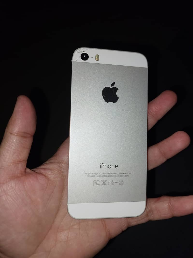 iPhone 5s silver 2