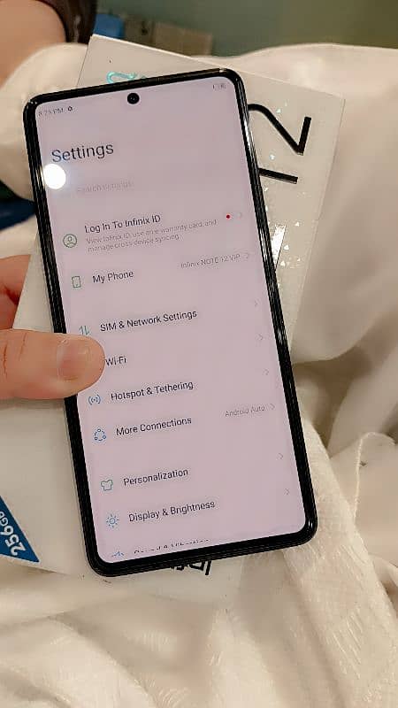infinix note12 vip. full box 1