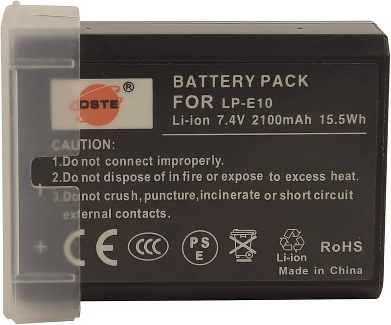 LP-E10 battery for Canon 2100 mah high capacity 4