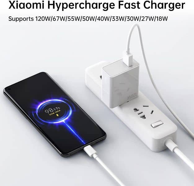 Xiaomi original 120 watt turbo fast charger 2