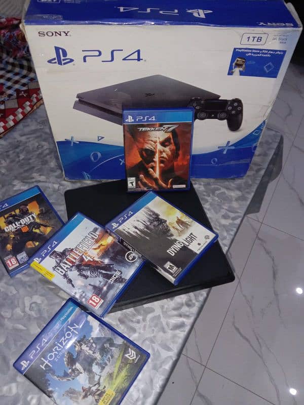 ps4 slim 1TB 3