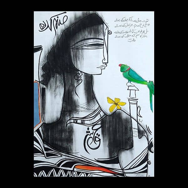 order for customized Handmade Paintings and sketches and calligraphy 9