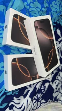 Iphone 16 Pro Max 256gb Desert Titanium UAE version