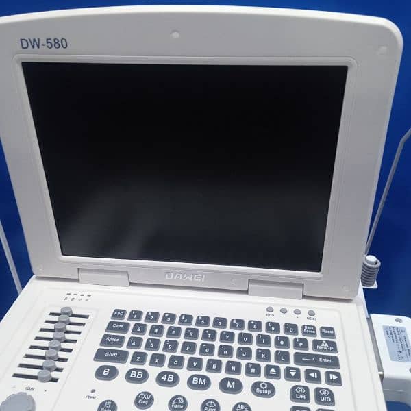 Fresh New China Dawei Ultrasound Machine with Convex probe and Trolley 6