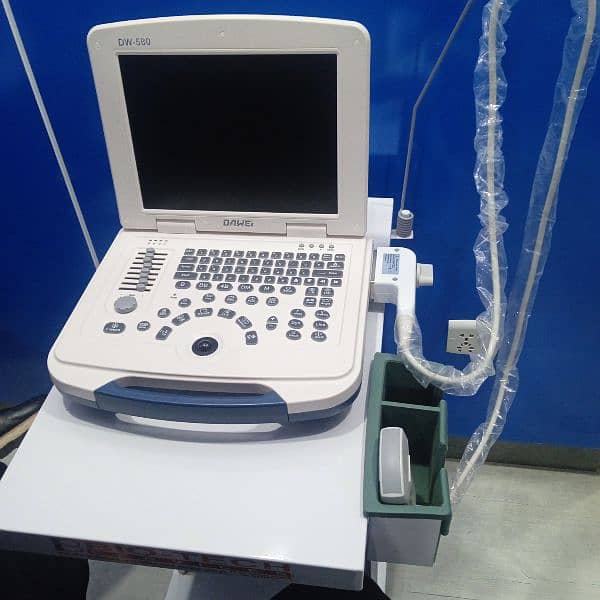 Fresh New China Dawei Ultrasound Machine with Convex probe and Trolley 1