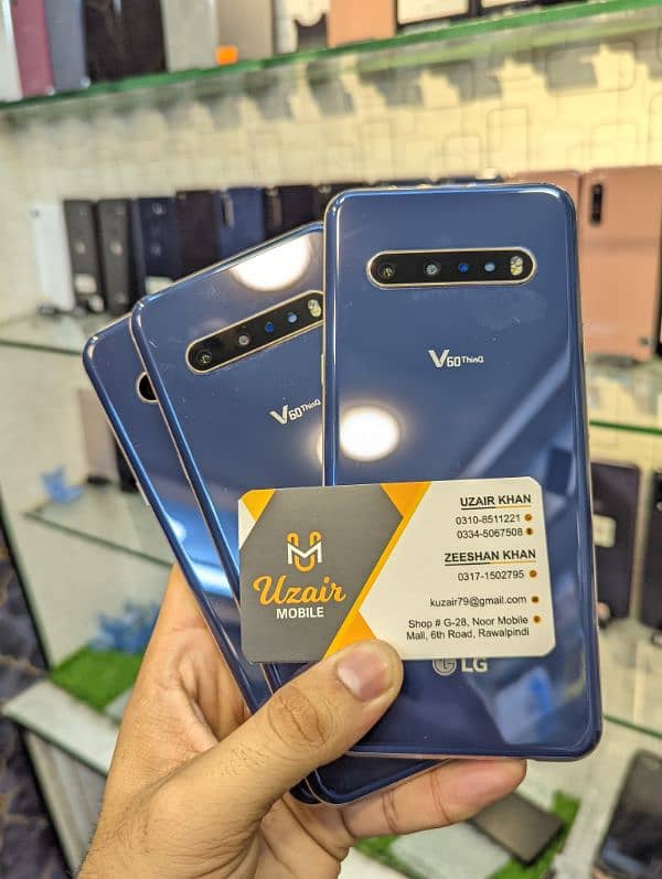 LG V60 8/128 processor snapdragon 865 5G official PTA Approved 2