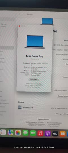 MacBook Pro 2018 Touch Bar 0