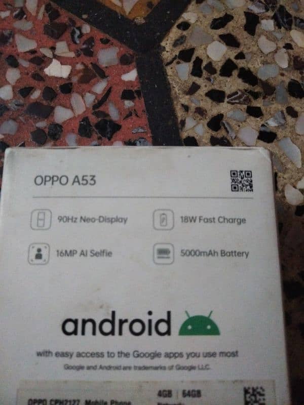 Oppo A53.4. gb. 64. gb complet saman exchnge posible 10