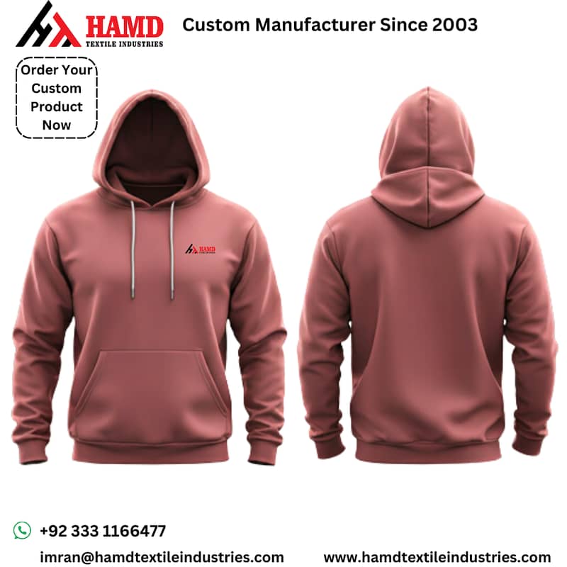 Custom Hoodies – High-Quality Manufacturing Since 2003 1