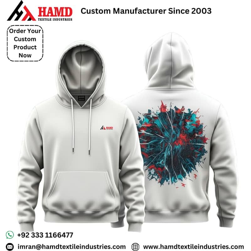 Custom Hoodies – High-Quality Manufacturing Since 2003 0