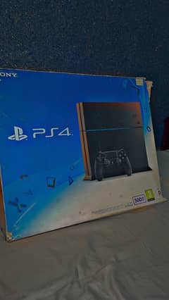 ps 4 with box progector