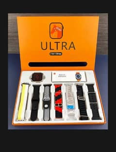 ultra smart watch with 7 strap