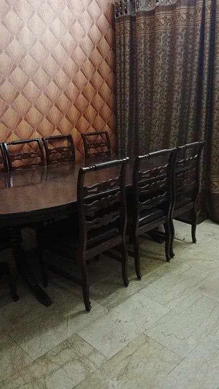 dinning table 8 chairs 2