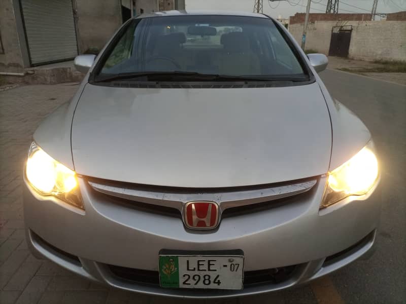 HOME USE HONDA CIVIC REBORN 2007 VERY NEAT&CLEAN LIKE NEW 0300 9659991 4