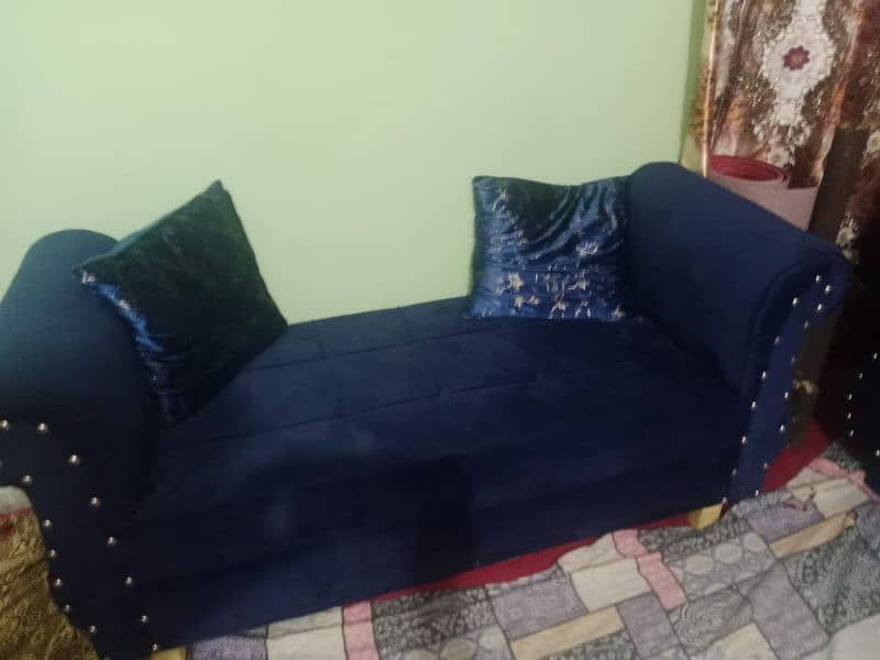 L shape sofa with Diwan for sale new 2