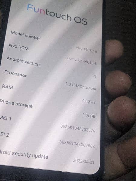 vivo s1 4.128 gb no daba cargar meljaya ga 4