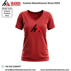 Custom T-Shirt for Business Promotions & Bulk Orders – Hamd Textile