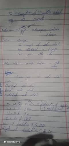 Handwriting Assignment Work