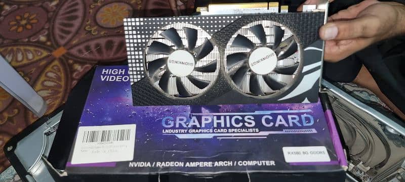 Radeon RX 580 8GB Graphics Card, 256Bit 2048SP GDDR5 AMD Video Card 4