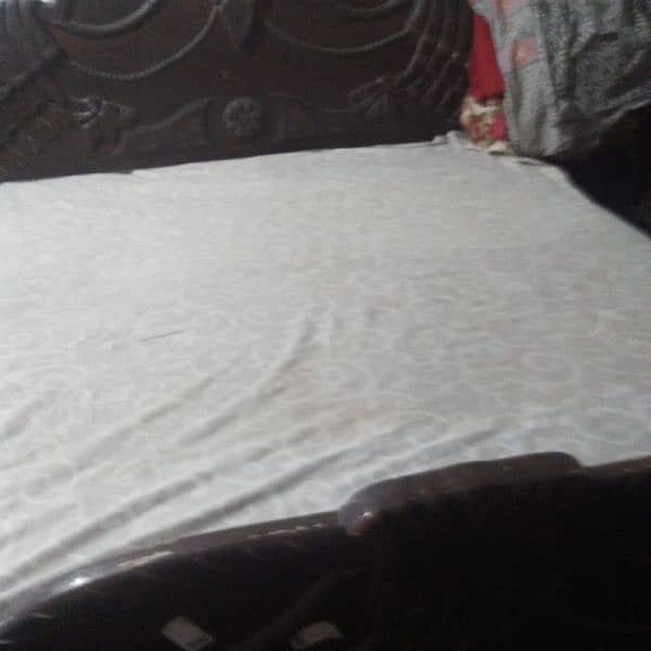 dubke bed for sale new condition • |Queen size bed| • 1