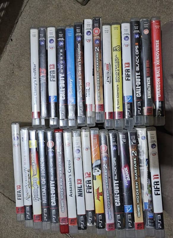 xbox 360 and ps3 orignal dvds 10