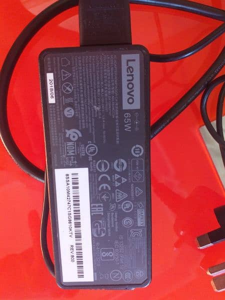 Lenovo Yoga 65W Original Charger 1