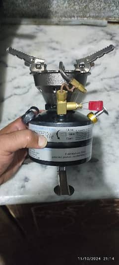 dual fuel American brand camping stove