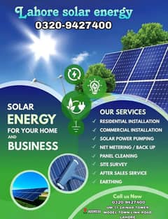 Solar installation services/ net metering/green meter/Earthing bore 0