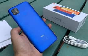 Redmi 9c phone with box mobile 3/64