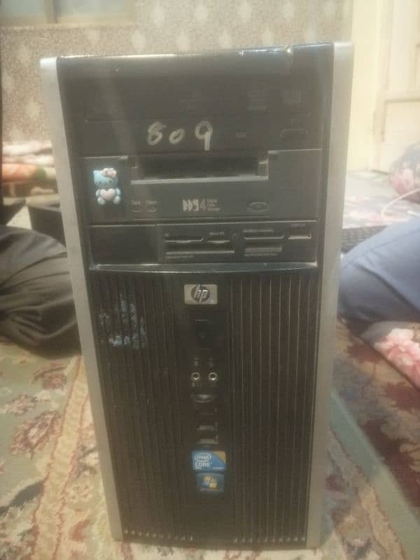 Hp Core 2 Duo Tower Only 1