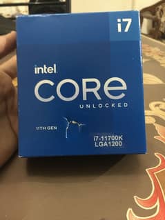 INTEL I7 11700k Unlocked Processor