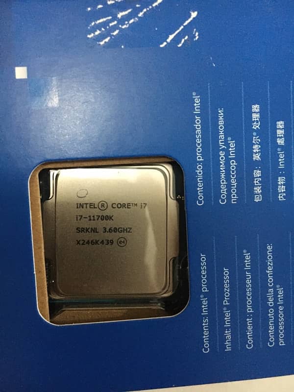 INTEL I7 11700k Unlocked Processor 2