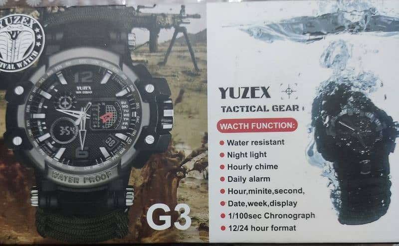 yuzex G3 Paracord watch 2