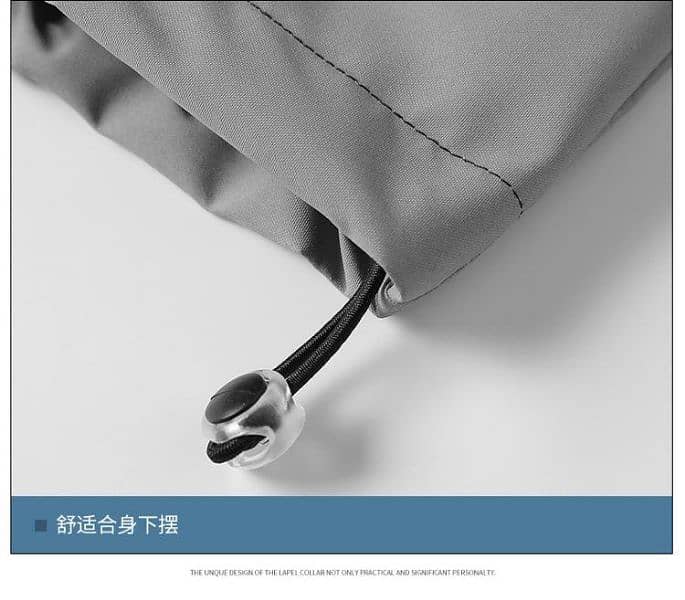 importanted Breathable zipper hooded 2