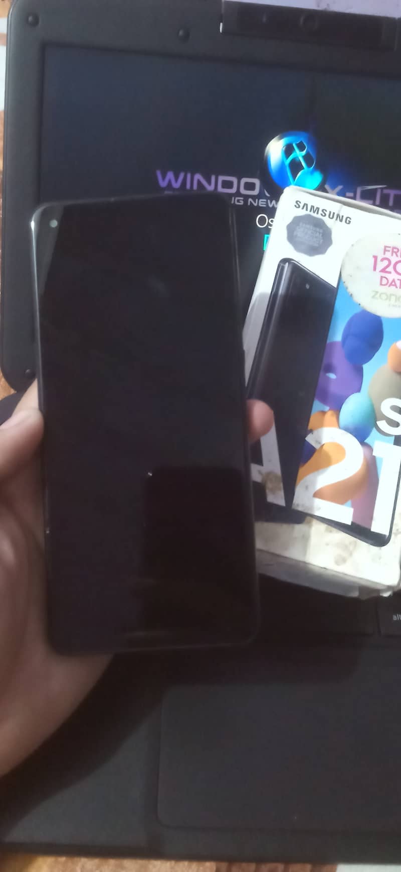 Samsung A21s 4/64gb with box 1