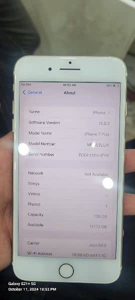 iphone 7 plus 128gb pta approved 5