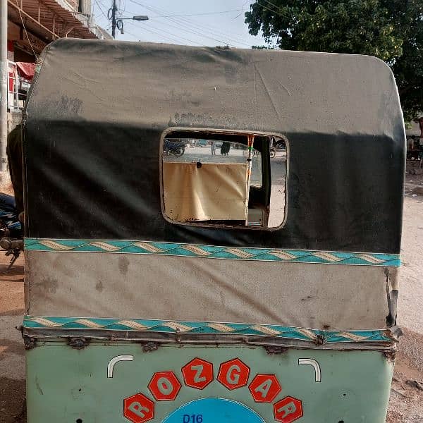 Rozgar rikshaw 3 seater 2016 1