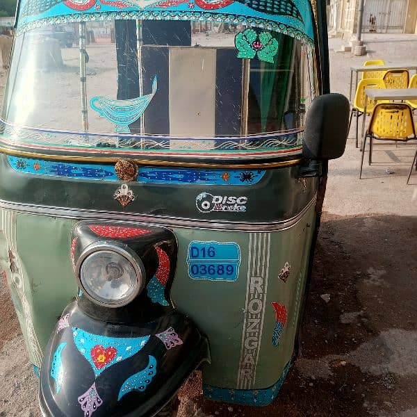 Rozgar rikshaw 3 seater 2016 6