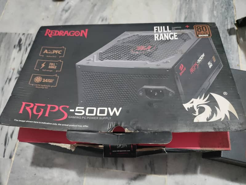 RedDragon 500w bronze 80+ PSU sealed with box 0