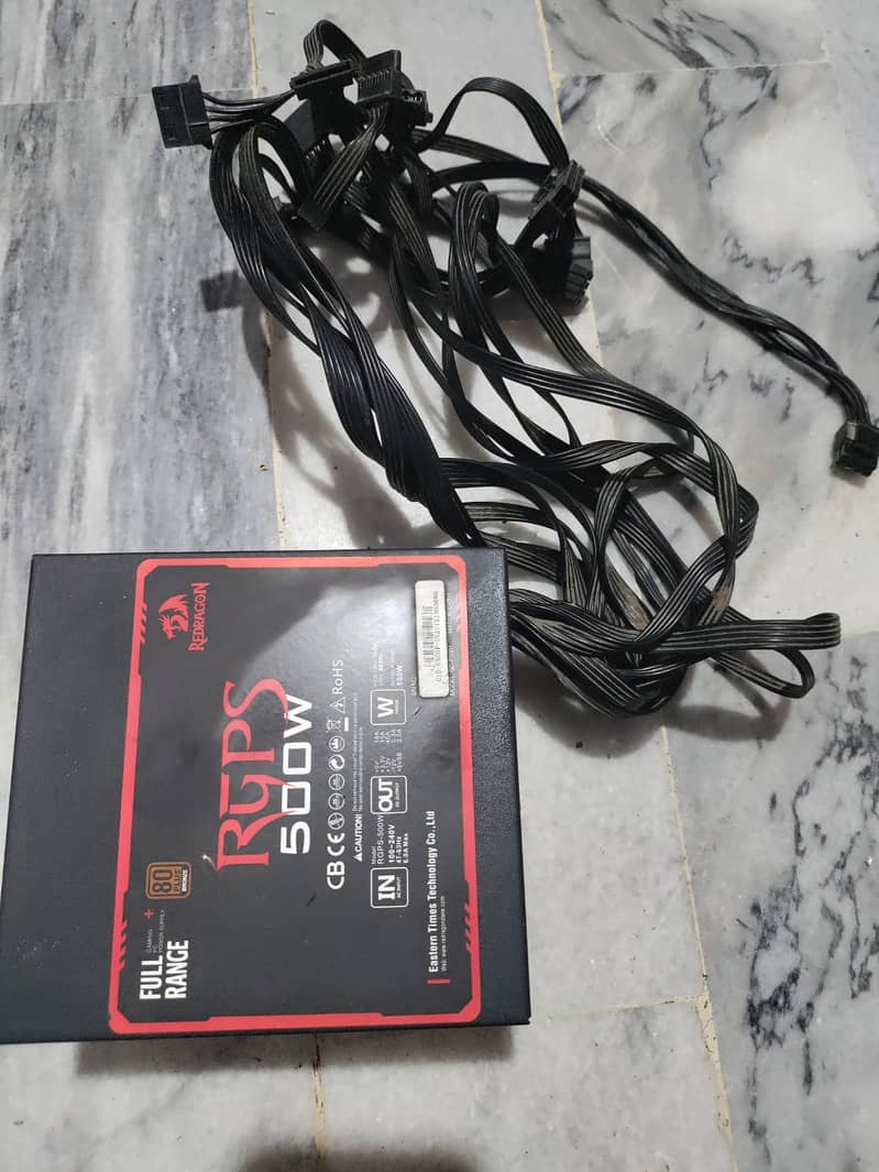 RedDragon 500w bronze 80+ PSU sealed with box 4