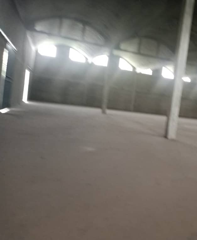 156000 sq. ft. Neat and clean Warehouse available for rent on Multan road Lahore 10