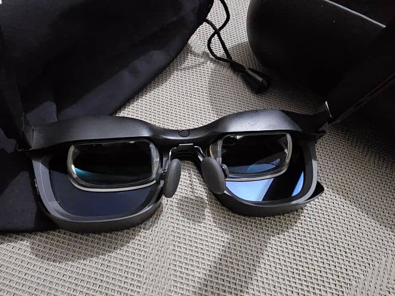 Xreal Air 2 pro glasses with Xreal Beam 6