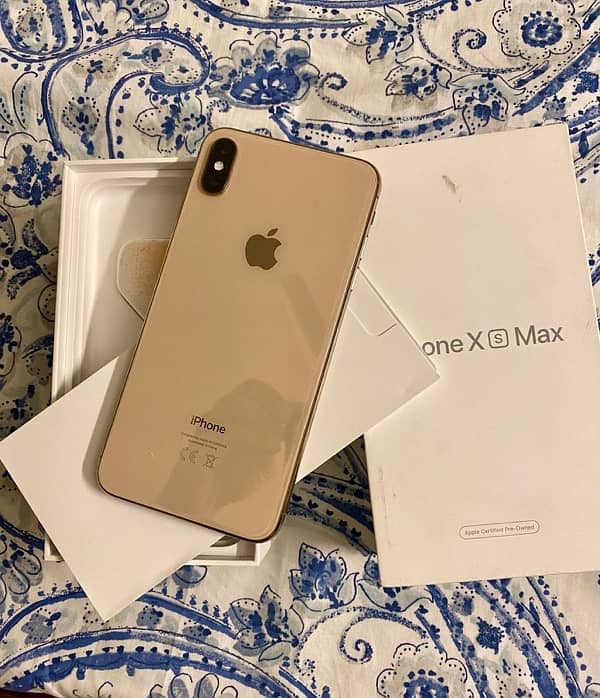 IPhone XS MAX | 512GB | PTA APPROVED | 96% BATTERY HEALTH 0