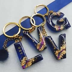 Resin keychains, Resin alphabet keychains, Customized resin keychains 0